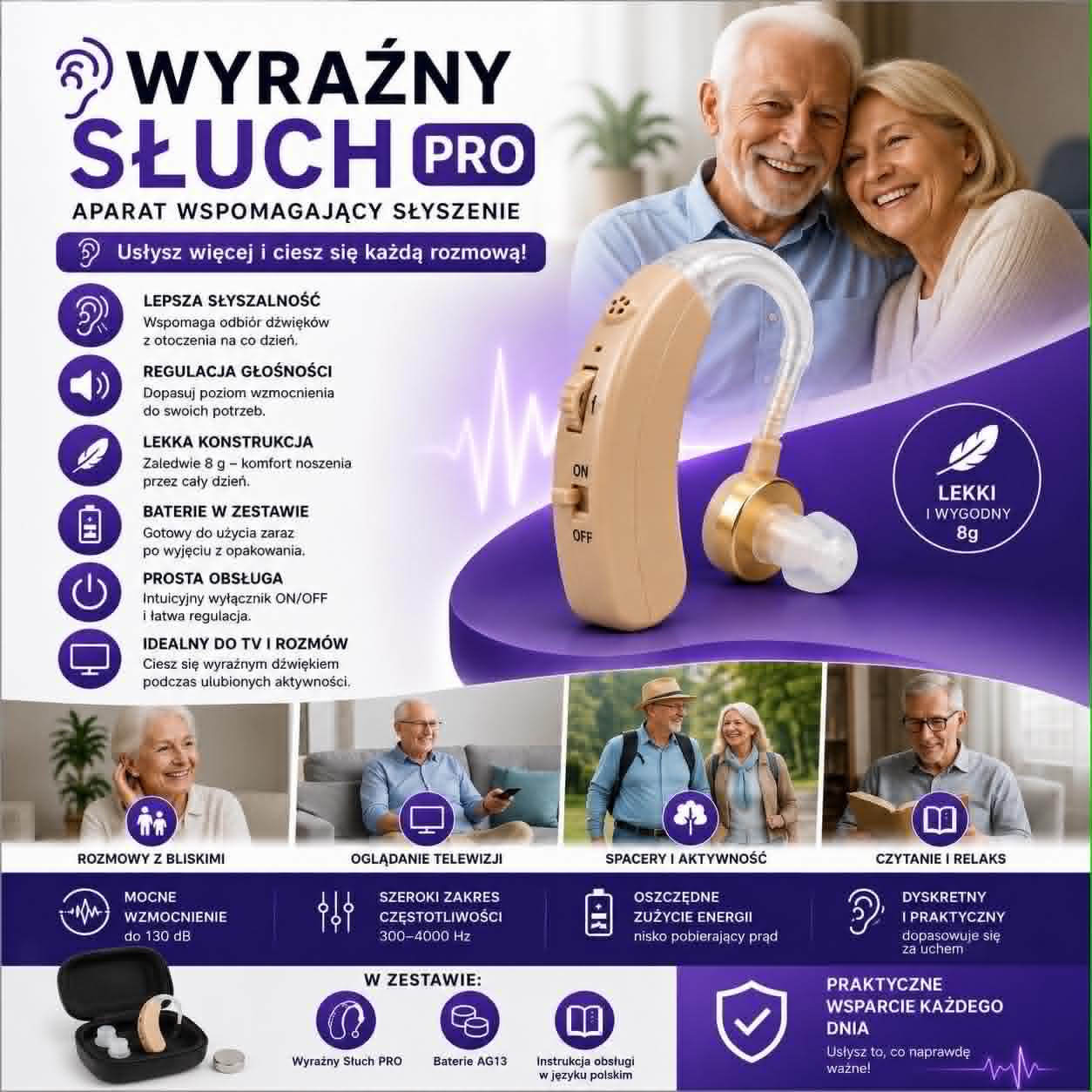 🦻Wyraźny Słuch PRO~Aparat słuchowy🦻