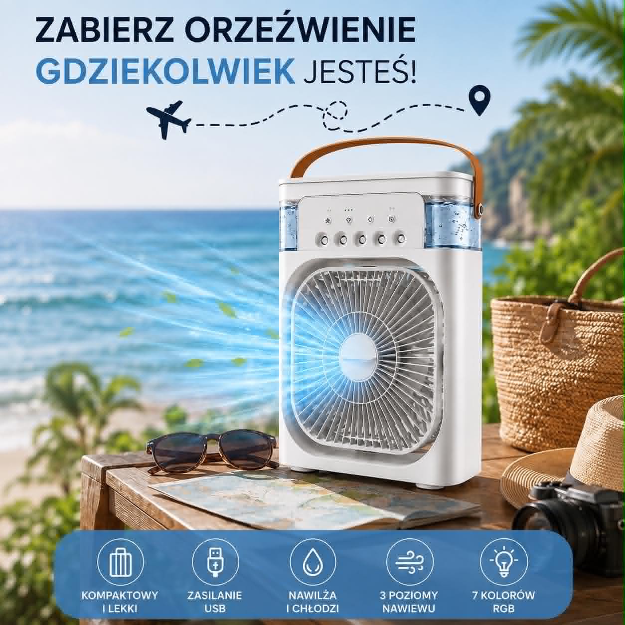 ❄️💨Szronik - Klimatyzator USB 💨❄️